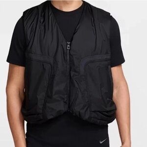 Nike Tech Woven Vest Black Loose Fit Size Sz XXL HM4262-010 Lightweight NWT $180